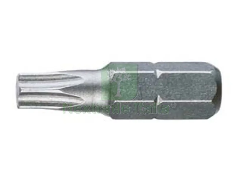 10PZ inserti testa torx per avvitatori art.861tx - t40 mm.25 — Cacciaviti e giraviti — rif. FERX.FER104425 10PZ inserti testa torx per avvitatori art.861tx - t40 mm.25 — Cacciaviti e giraviti — rif. FERX.FER104425
