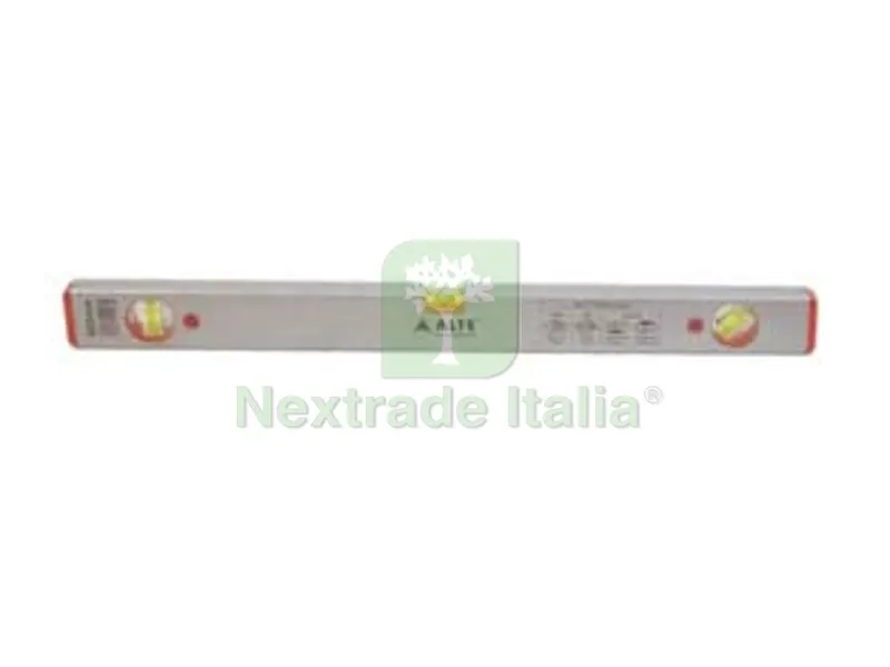 LIVELLA IN ALLUMINIO CON TRE BOLLE - cm.50 — Misurazione e taglio manuale — rif. FERX.FER110020 LIVELLA IN ALLUMINIO CON TRE BOLLE - cm.50 — Misurazione e taglio manuale — rif. FERX.FER110020