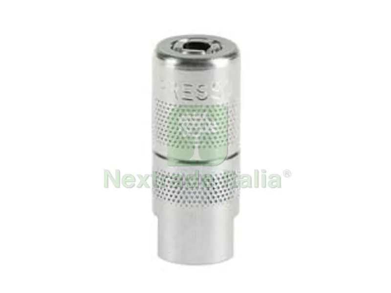 10PZ TESTINA PER INGRASSATORE DRITTA A 4 GRIFFE - M 10X1 f — Lubrificanti e oli — rif. FERX.FER111614