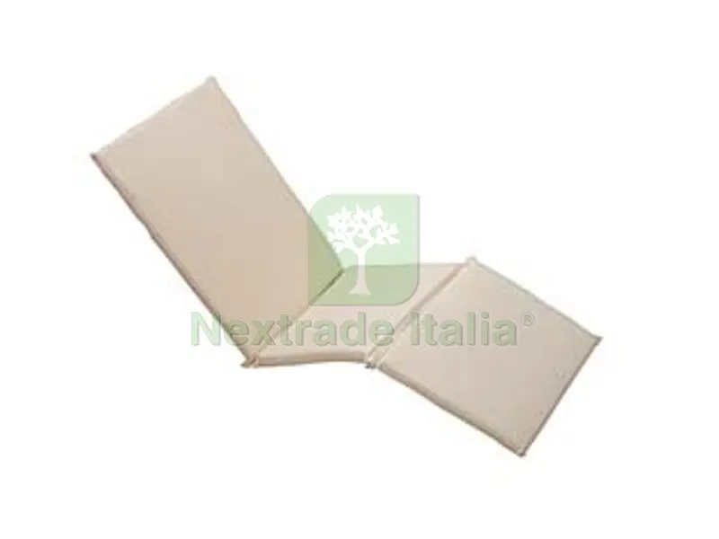 CUSCINO IMBOTTITO PER LETTINO CON PROLUNGA - cm.45x42+42x68h. spessore cm.4 — Interruttori e prese — rif. FERX.FER127837