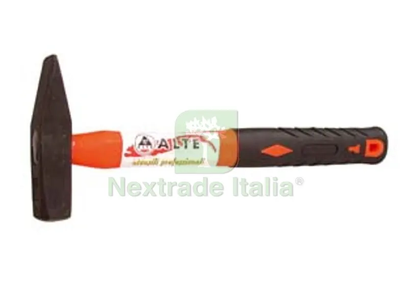 MARTELLO TIPO TEDESCO MANICO FIBRA - gr.800 — Martelli e mazze — rif. FERX.FER129107