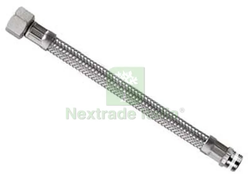 5PZ FLESSIBILE INOX PARIGI M3/8 - F1/2 "FLEXCORE" - M 3/8" F 1/2" cm.50 — Flessibili e allacci — rif. FERX.FER144032 5PZ FLESSIBILE INOX PARIGI M3/8 - F1/2 "FLEXCORE" - M 3/8" F 1/2" cm.50 — Flessibili e allacci — rif. FERX.FER144032