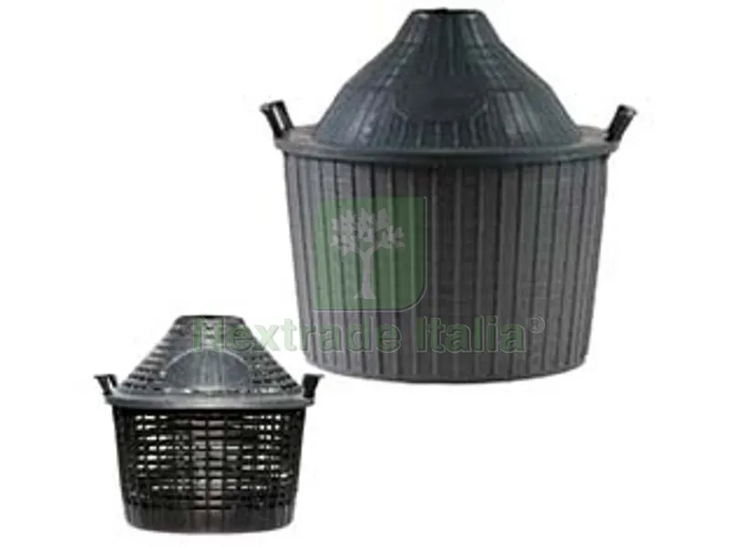 CESTI A CUPOLA IN PLASTICA PER DAMIGIANE - lt.25 — Casalinghi e organizzazione — rif. FERX.FER150026 CESTI A CUPOLA IN PLASTICA PER DAMIGIANE - lt.25 — Casalinghi e organizzazione — rif. FERX.FER150026