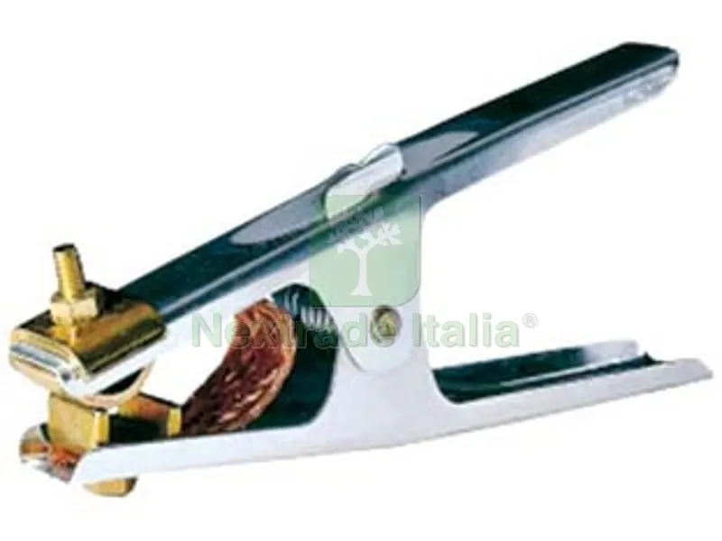 MORSETTI PER MASSA - 200-250A corpo in metallo mm.150 — Spazzole metalliche manuali — rif. FERX.FER149624 MORSETTI PER MASSA - 200-250A corpo in metallo mm.150 — Spazzole metalliche manuali — rif. FERX.FER149624