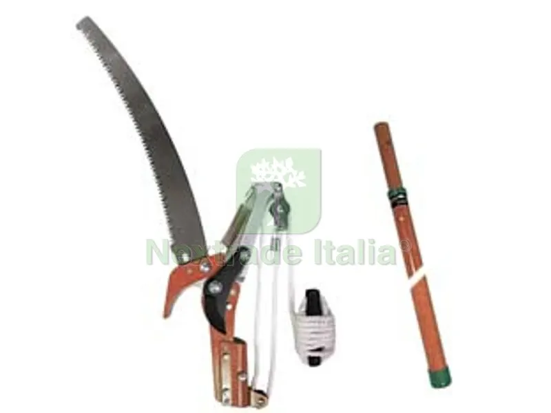svettatoio con segaccio esterna e manico - lunghezza massima cm.240 — Attrezzi da giardino — rif. FERX.FER155274