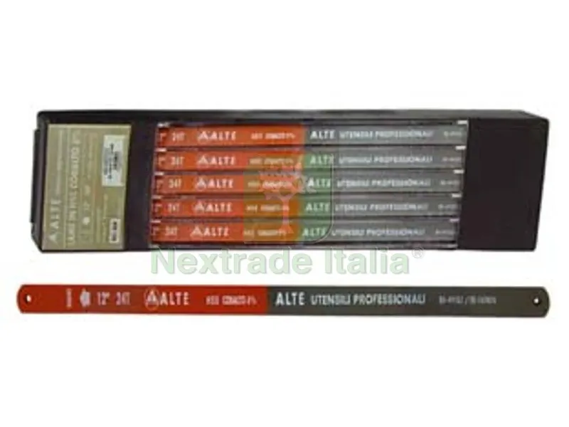 10PZ LAMA PER ARCHETTO COBALTO 8% PROFESSIONALE — Seghe e lame manuali — rif. FERX.FER162456