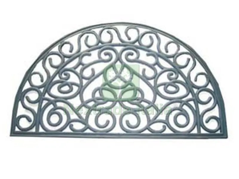 ZERBINO IRON GOMMA MEZZA LUNA - cm.45X75 — Casalinghi e organizzazione — rif. FERX.FER170482 ZERBINO IRON GOMMA MEZZA LUNA - cm.45X75 — Casalinghi e organizzazione — rif. FERX.FER170482