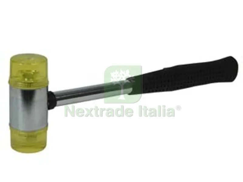 MAZZUOLA A DUE BATTENTI IN PVC - ? mm.40 — Martelli e mazze — rif. FERX.FER175005