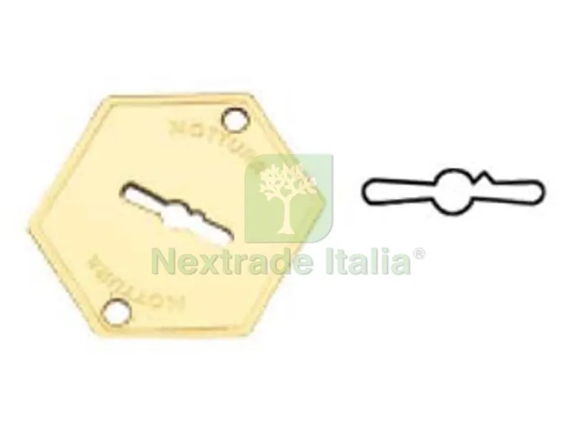 MOSTRINA ESTERNA IN OTTONE 95223 - mm.52x64 (95223000C1) — Serrature e cilindri — rif. FERX.FER212106 MOSTRINA ESTERNA IN OTTONE 95223 - mm.52x64 (95223000C1) — Serrature e cilindri — rif. FERX.FER212106