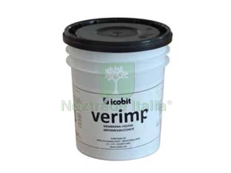 12PZ GUAINA LIQUIDA A BASE ACRILICA VERIMP - Kg.1 bituminosa nera — Impermeabilizzanti e idrofughi — rif. FERX.FER212113 12PZ GUAINA LIQUIDA A BASE ACRILICA VERIMP - Kg.1 bituminosa nera — Impermeabilizzanti e idrofughi — rif. FERX.FER212113