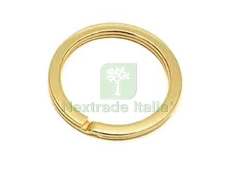 100PZ ANELLI PER CHIAVI PIATTI PESANTI - ? mm.33 — Ferramenta porte e finestre — rif. FERX.FER218672
