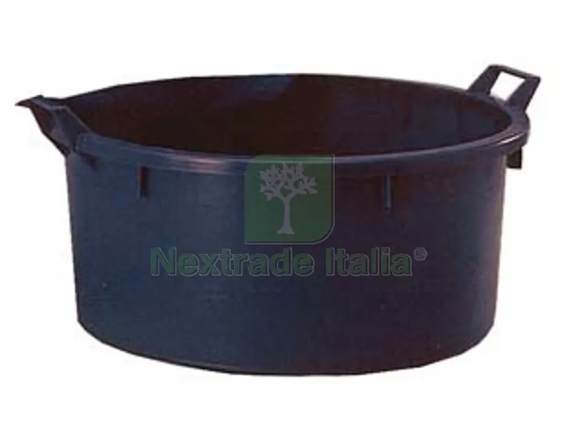 MASTELLONI SOTTOSPINA CON MANICI TONDI NERI - lt.100 ? cm.75x33h. — Interruttori e prese — rif. FERX.FER243025