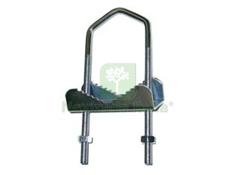 20PZ FERMAPALI DA RINGHIERA adatto per pali tv da ø mm.60 — Accessori recinzione — rif. FERX.FER249041