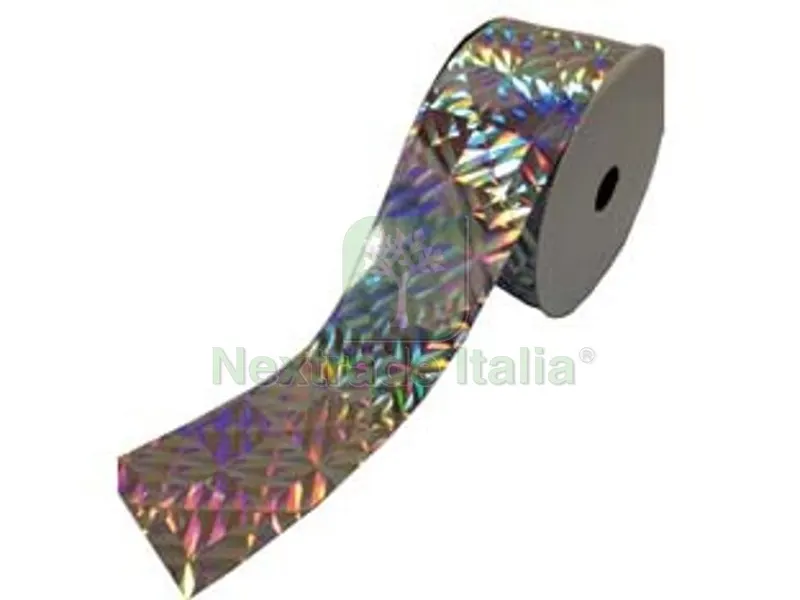4PZ NASTRO RIFLETTENTE - mm.70h. rotoli da mt.100 — Protezione piante e sementi — rif. FERX.FER253031 4PZ NASTRO RIFLETTENTE - mm.70h. rotoli da mt.100 — Protezione piante e sementi — rif. FERX.FER253031