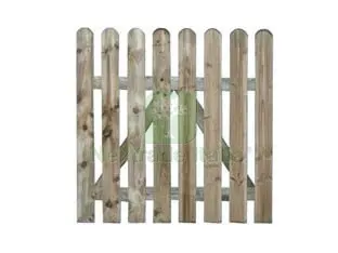 CANCELLETTO IN PINO IMPREGNATO CON DOGHE CONTINUE - cm.100x100h. — Recinzioni in legno — rif. FERX.FER263757 CANCELLETTO IN PINO IMPREGNATO CON DOGHE CONTINUE - cm.100x100h. — Recinzioni in legno — rif. FERX.FER263757