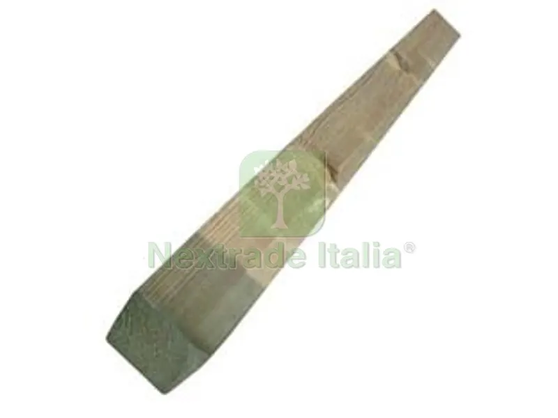 PALO QUADRO IN PINO IMPREGNATO - cm.7x7x210h. — Recinzioni in legno — rif. FERX.FER263832