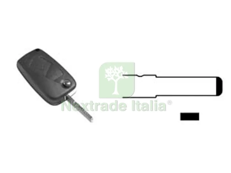 COVER CHIAVI PER AUTO FIAT SIP22RS8 - SIP22RS8 - 3 bottoni - flip — Ferramenta porte e finestre — rif. FERX.FER275576