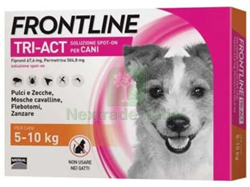 tri-act spot-on per cani "s" - in confezione da 6 pipette — Cani — rif. FERX.FER438193 tri-act spot-on per cani "s" - in confezione da 6 pipette — Cani — rif. FERX.FER438193