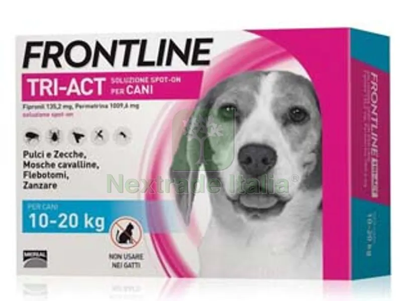 tri-act spot-on per cani "m" - in confezione da 3 pipette — Cani — rif. FERX.FER280846 tri-act spot-on per cani "m" - in confezione da 3 pipette — Cani — rif. FERX.FER280846