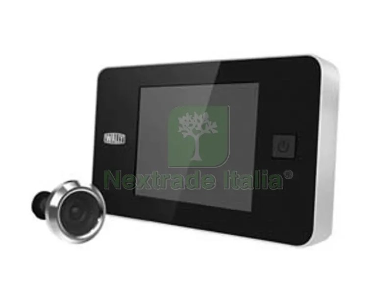 SPIONCINO ELETTRONICO ARGENTO - finitura argento (SP01-A) — Ferramenta porte e finestre — rif. FERX.FER284158 SPIONCINO ELETTRONICO ARGENTO - finitura argento (SP01-A) — Ferramenta porte e finestre — rif. FERX.FER284158
