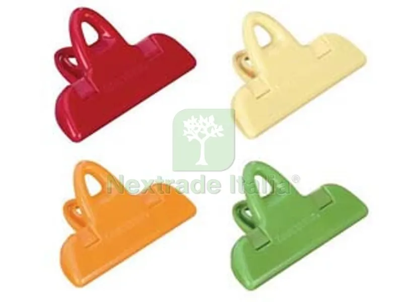 6PZ CLIP PER SACCHETTI "PRESTO" - cm.7 pz.4 — Casalinghi e organizzazione — rif. FERX.FER285445 6PZ CLIP PER SACCHETTI "PRESTO" - cm.7 pz.4 — Casalinghi e organizzazione — rif. FERX.FER285445