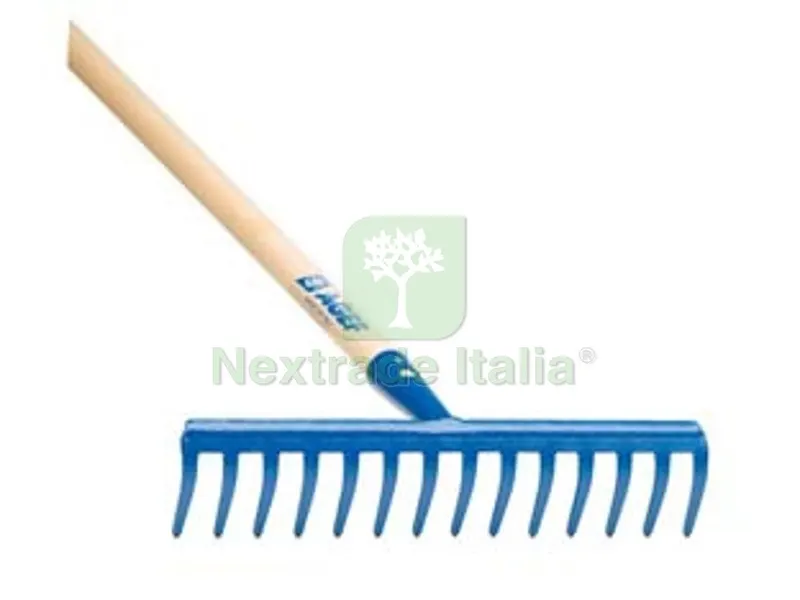 RASTRELLO DENTI CURVI CON MANICO - 16 denti — Attrezzi da giardino — rif. FERX.FER291125 RASTRELLO DENTI CURVI CON MANICO - 16 denti — Attrezzi da giardino — rif. FERX.FER291125