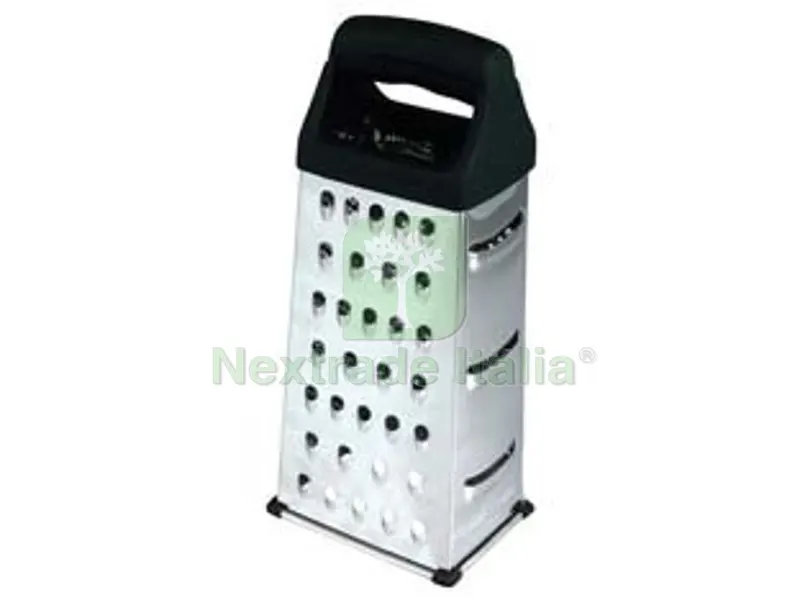 2PZ GRATTUGGIA UNIVERSALE 4 FACCE - cm 9x7x22h — Casalinghi e organizzazione — rif. FERX.FER290050