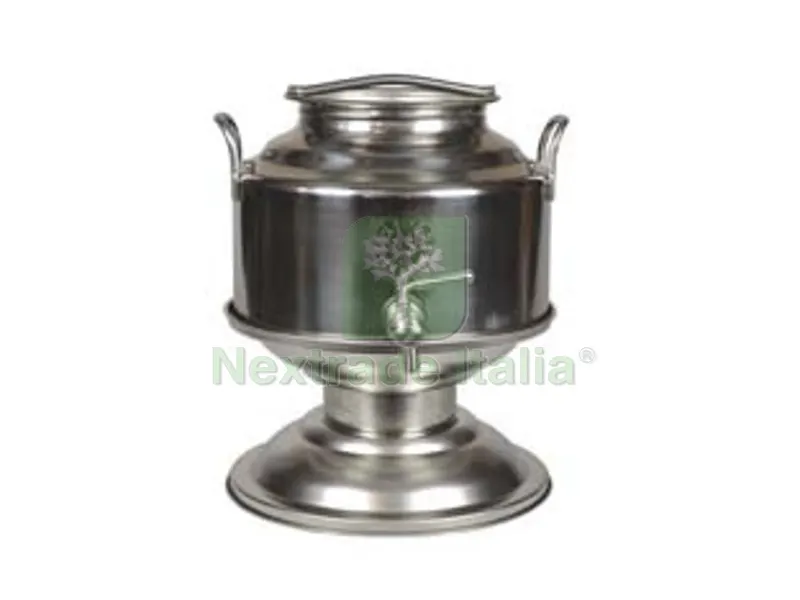 FUSTO INOX PER OLIO SALDATO LT.5 CON BASE — Casalinghi e organizzazione — rif. FERX.FER291224 FUSTO INOX PER OLIO SALDATO LT.5 CON BASE — Casalinghi e organizzazione — rif. FERX.FER291224