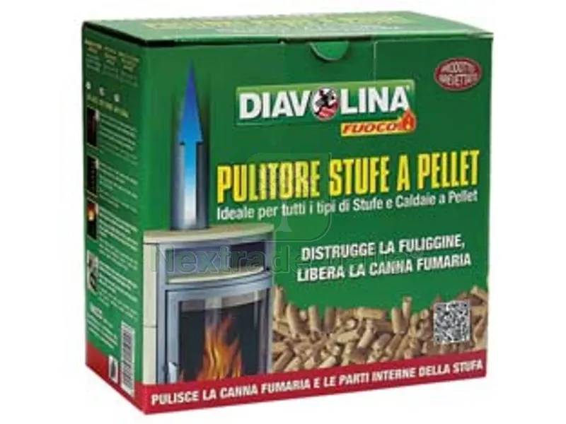 10PZ diavolina pellet spazzacamino - kg.1,5 — Stufe e camini — rif. FERX.FER295352 10PZ diavolina pellet spazzacamino - kg.1,5 — Stufe e camini — rif. FERX.FER295352