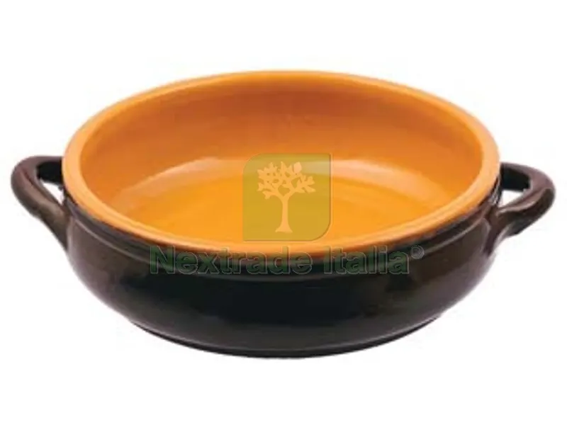 tegame in terracotta basso 2 manici brunella - cm.30 — Casalinghi e organizzazione — rif. FERX.FER308809 tegame in terracotta basso 2 manici brunella - cm.30 — Casalinghi e organizzazione — rif. FERX.FER308809