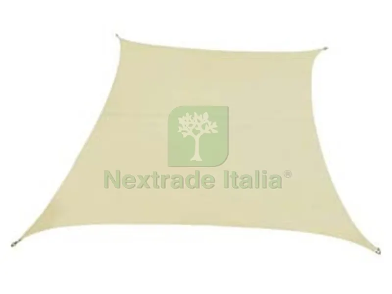 VELA OMBREGGIANTE POLIESTERE QUADRA BEIGE - mt.4x6 — Protezione piante e sementi — rif. FERX.FER430791 VELA OMBREGGIANTE POLIESTERE QUADRA BEIGE - mt.4x6 — Protezione piante e sementi — rif. FERX.FER430791