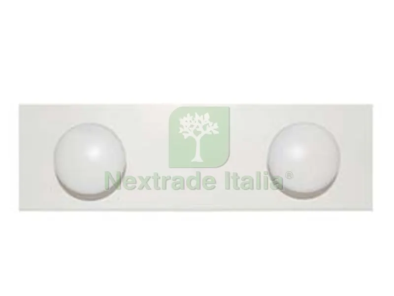APPENDIABITI IN LEGNO 2 POSTI BIANCO - cm.9x29 — Casalinghi e organizzazione — rif. FERX.FER323000 APPENDIABITI IN LEGNO 2 POSTI BIANCO - cm.9x29 — Casalinghi e organizzazione — rif. FERX.FER323000