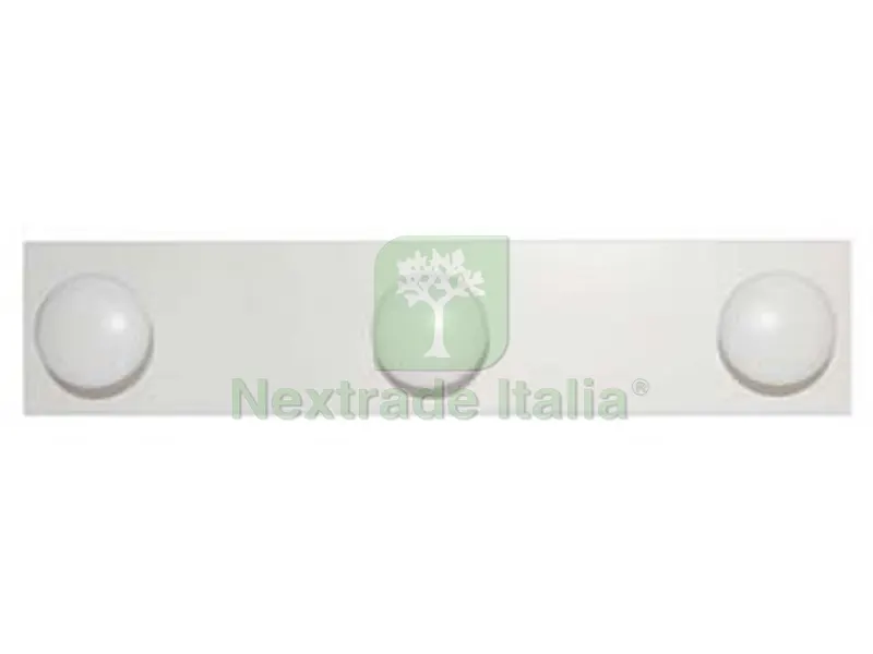 APPENDIABITI IN LEGNO 3 POSTI BIANCO - cm.9x44 — Casalinghi e organizzazione — rif. FERX.FER323079