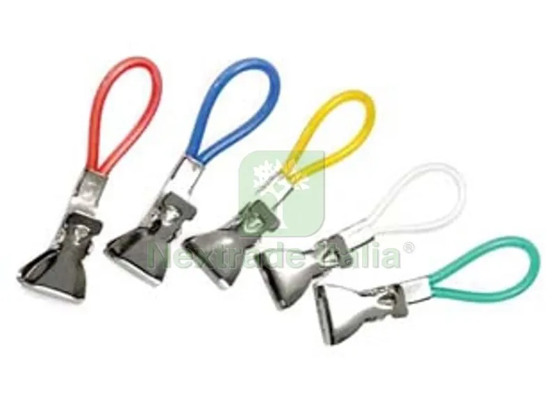 6PZ SET 5 PORTA STROFINACCI A PINZETTA DOPPIO SCATTO — Pinze e tronchesi — rif. FERX.FER324458 6PZ SET 5 PORTA STROFINACCI A PINZETTA DOPPIO SCATTO — Pinze e tronchesi — rif. FERX.FER324458