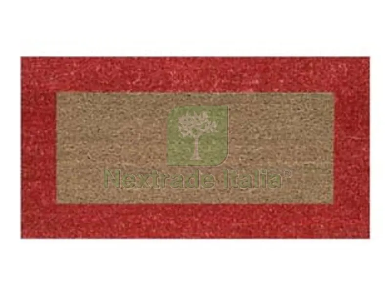 ZERBINO ECOCO ROSSO SPESSORE MM.18 - cm.50x100, spessore mm.18 — Casalinghi e organizzazione — rif. FERX.FER336178
