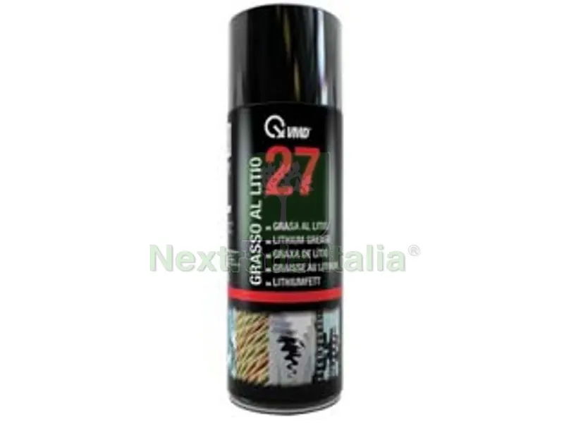 12PZ vmd 27 grasso al litio spray ml.400 - ml.400 in tta spray — Lubrificanti e oli — rif. FERX.FER341622 12PZ vmd 27 grasso al litio spray ml.400 - ml.400 in tta spray — Lubrificanti e oli — rif. FERX.FER341622