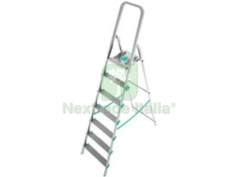 SCALA "LIBELLULA" IN ALLUMINIO - 7 gradini — Casalinghi e organizzazione — rif. FERX.FER349383 SCALA "LIBELLULA" IN ALLUMINIO - 7 gradini — Casalinghi e organizzazione — rif. FERX.FER349383