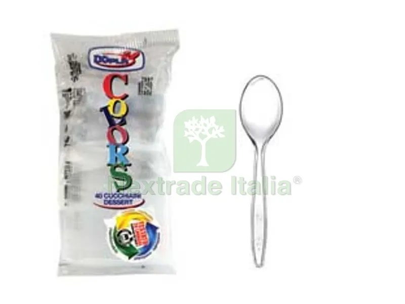 30CF CUCCHIAINI TRASPARENTI PZ.40 — Misurazione e taglio manuale — rif. FERX.FER351829