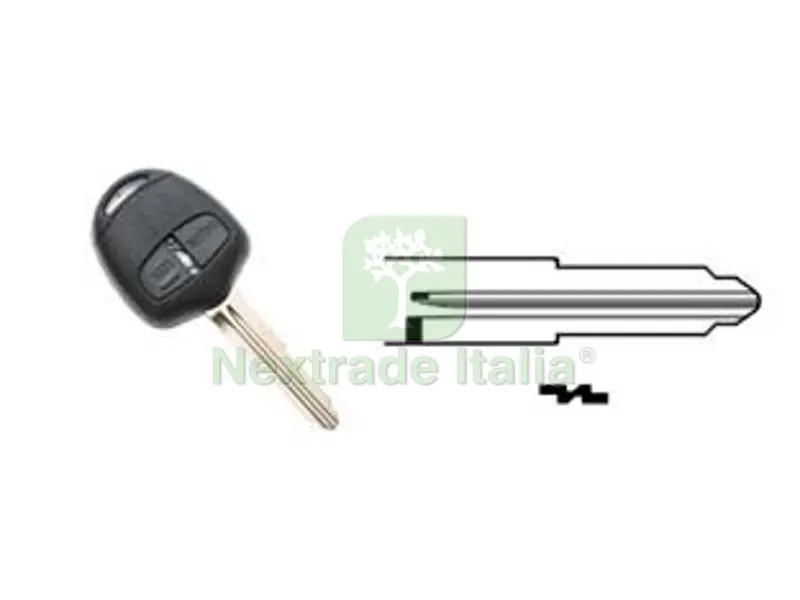 COVER CHIAVI PER AUTO MITSUBISHI MIT11RRS2 - MIT11RRS2 - 2 bottoni — Ferramenta porte e finestre — rif. FERX.FER372855