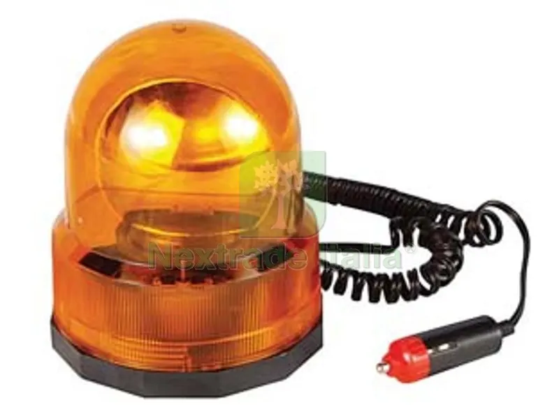 LAMPEGGIANTE ROTANTE MAGNETICO ARANCIO — Illuminazione — rif. FERX.FER382137 LAMPEGGIANTE ROTANTE MAGNETICO ARANCIO — Illuminazione — rif. FERX.FER382137