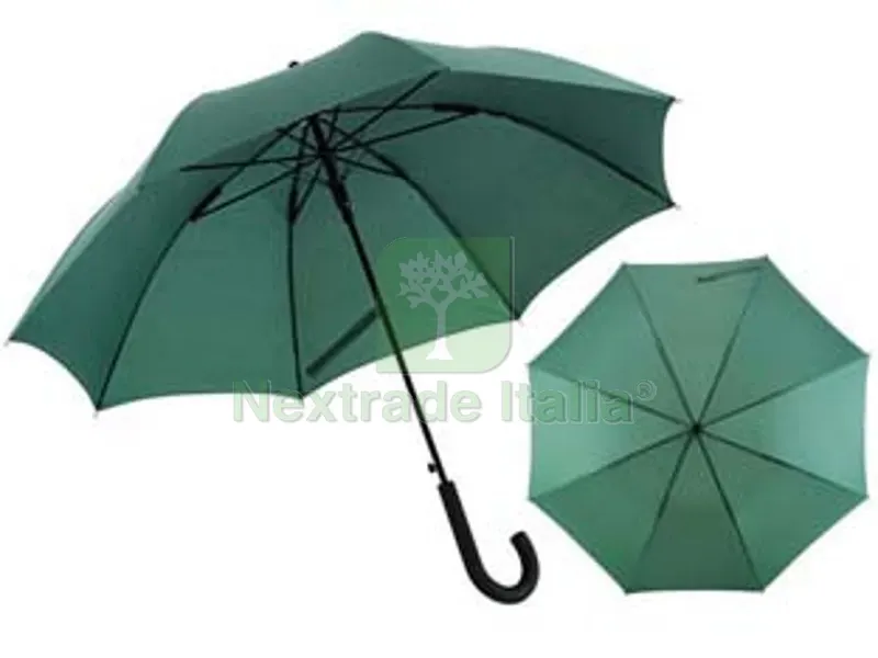 3PZ OMBRELLO LUNGO AUTOMATICO 8 STECCHE MOD. UOMO — Tempo libero outdoor — rif. FERX.FER392174 3PZ OMBRELLO LUNGO AUTOMATICO 8 STECCHE MOD. UOMO — Tempo libero outdoor — rif. FERX.FER392174
