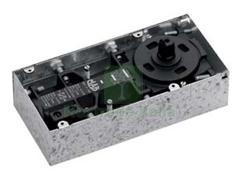 CHIUDIPORTA A PAVIMENTO SERIE MAB 7100 - con blocco a 105? (ME71110S0) — Ferramenta porte e finestre — rif. FERX.FER393546 CHIUDIPORTA A PAVIMENTO SERIE MAB 7100 - con blocco a 105? (ME71110S0) — Ferramenta porte e finestre — rif. FERX.FER393546
