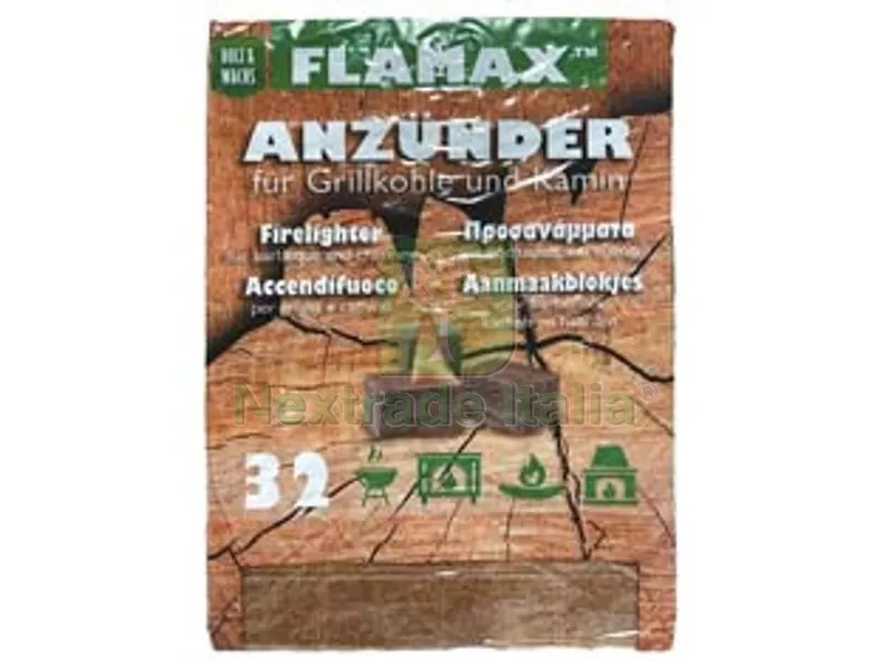 12PZ ACCENDIFUOCO ECOLOGICO 32 CUBI — Tempo libero outdoor — rif. FERX.FER395021 12PZ ACCENDIFUOCO ECOLOGICO 32 CUBI — Tempo libero outdoor — rif. FERX.FER395021