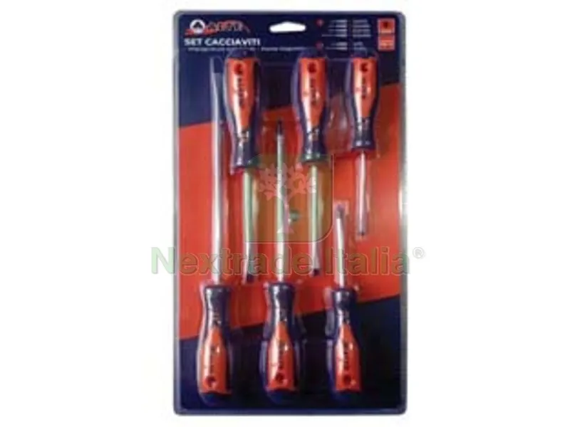 set giraviti da 6 pezzi — Cacciaviti e giraviti — rif. FERX.FER399814 set giraviti da 6 pezzi — Cacciaviti e giraviti — rif. FERX.FER399814