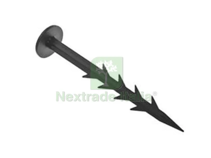 20PZ CHIODO FERMA TELO DENTATO - cm.20 — Chiodi e graffe — rif. FERX.FER401555