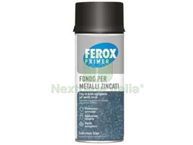 6PZ primer per metalli zincati ferox - ml.400 (2012) — Vernici e smalti — rif. FERX.FER402828 6PZ primer per metalli zincati ferox - ml.400 (2012) — Vernici e smalti — rif. FERX.FER402828