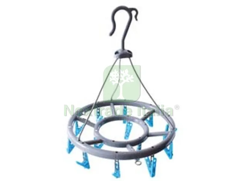 2PZ STENDI CALZINI TONDO 13 POSTI - cm.29x29x40 — Casalinghi e organizzazione — rif. FERX.FER458122 2PZ STENDI CALZINI TONDO 13 POSTI - cm.29x29x40 — Casalinghi e organizzazione — rif. FERX.FER458122