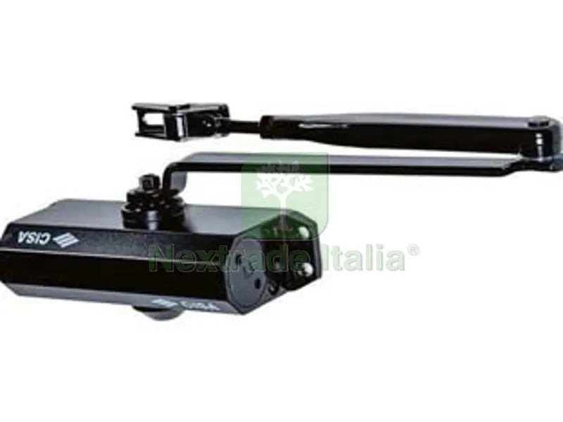 CHIUDIPORTA AEREO MULTIFORZA SERIE 604 - nero, senza arresto (6046003044) — Ferramenta porte e finestre — rif. FERX.FER484817 CHIUDIPORTA AEREO MULTIFORZA SERIE 604 - nero, senza arresto (6046003044) — Ferramenta porte e finestre — rif. FERX.FER484817