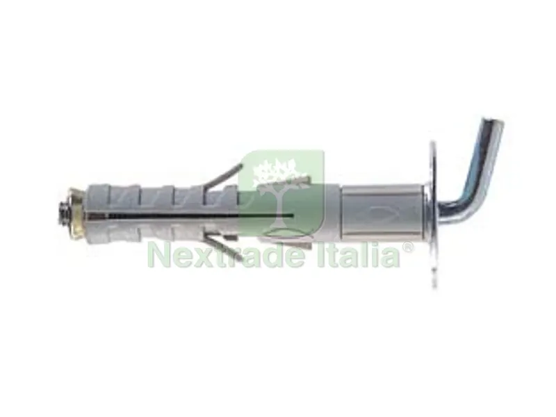 100PZ Tassello in Nylon Prolungato con Gancio Corto "SB" - SB 9/L8 ? mm.9x52 gancio mm.10 — Tasselli e ancoraggi — rif. FERX.FER81962 100PZ Tassello in Nylon Prolungato con Gancio Corto "SB" - SB 9/L8 ? mm.9x52 gancio mm.10 — Tasselli e ancoraggi — rif. FERX.FER81962