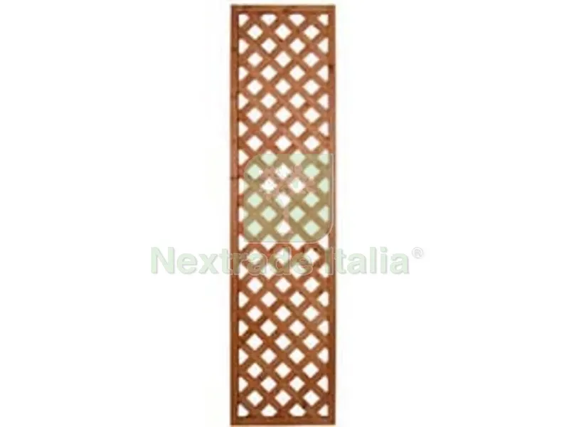 Traliccio in Legno Rettangolare Stretto - cm.45x180h. — Vasi e fioriere — rif. FERX.FER223621 Traliccio in Legno Rettangolare Stretto - cm.45x180h. — Vasi e fioriere — rif. FERX.FER223621